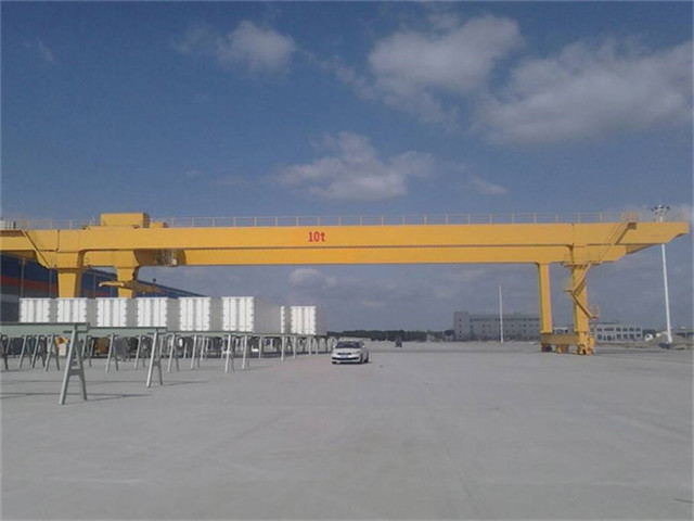 Sale of two-girder gantry crane 10 tons from China