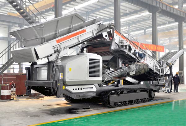 Mobile Type Stone Screening Plant