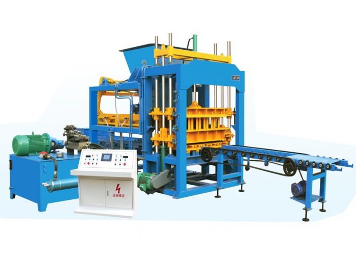 ABM-5S semi automatic cement brick machine