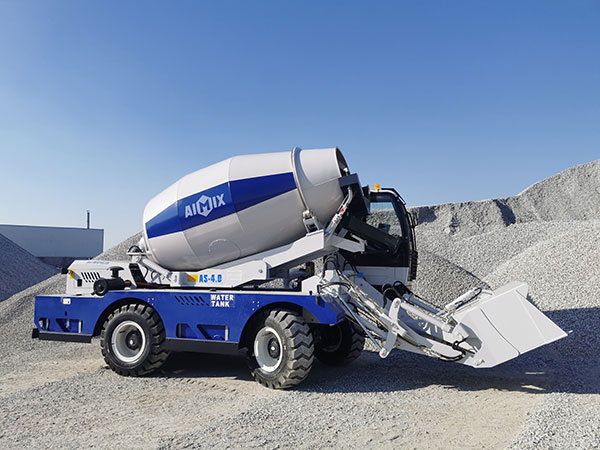 Advantages Of Self Loading Concrete Mixer