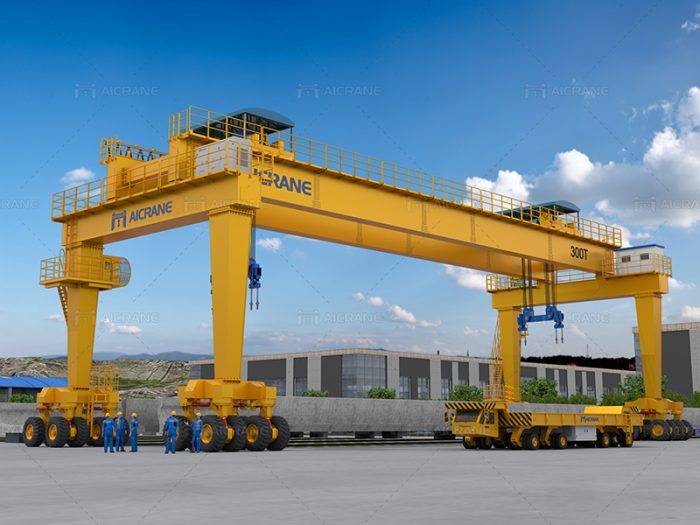 Straddle Carrier Crane