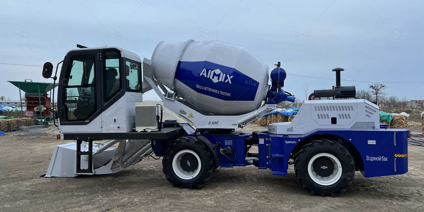 AIMIX Self Loading Concrete Mixers in Guatemala