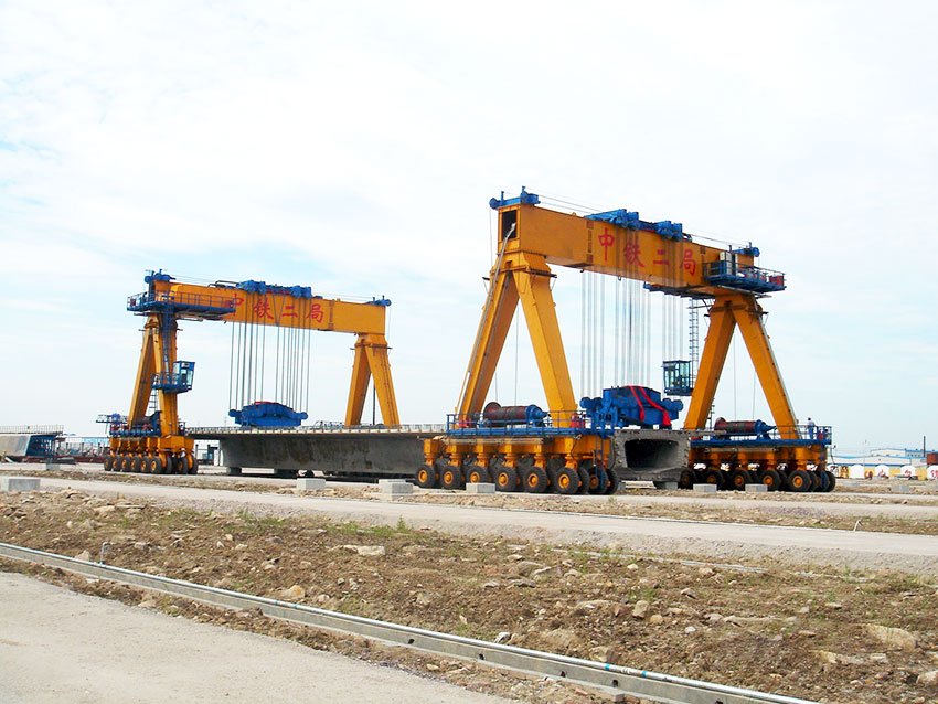 single beam rubber tyred gantry crane