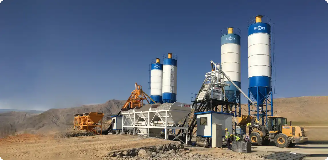 ready mix concrete plant cost