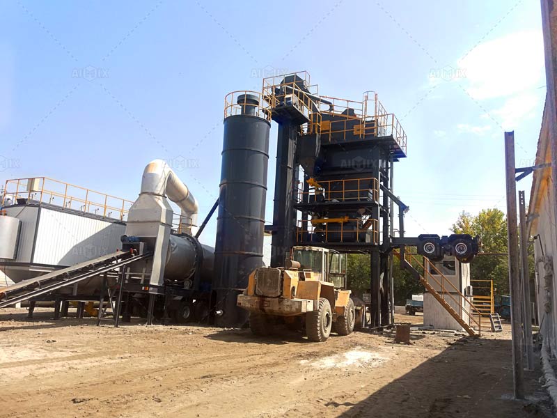 Mobile Intermittent Asphalt Plant
