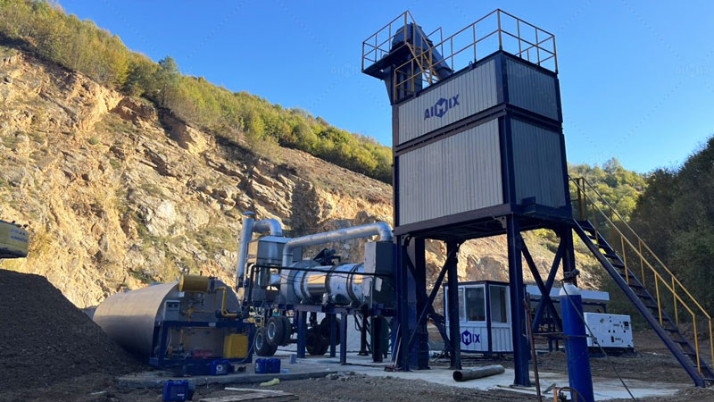 Portable Asphalt Mixing Plant 40 TPH
