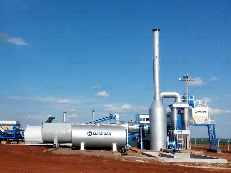 ALT60 Asphalt Plant for Urban Roads in Brazil